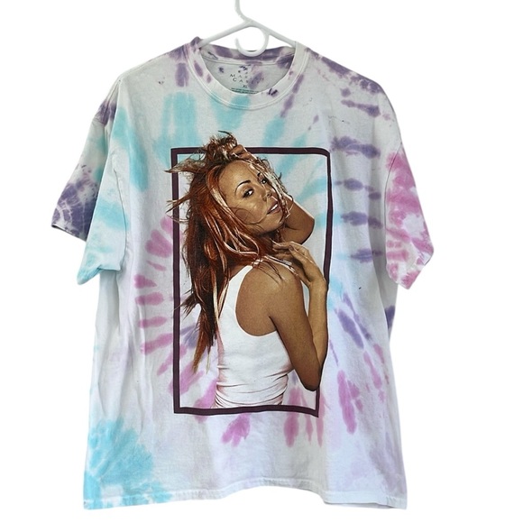 mariah carey Tops - Mariah Carey Official Merch 2021 Tie Dye Tee Shirt XL